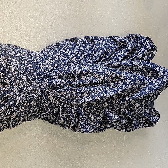 BLUSH BJ RUCHED FLORAL DRESS SIZE 1XL - Picture 3 of 10